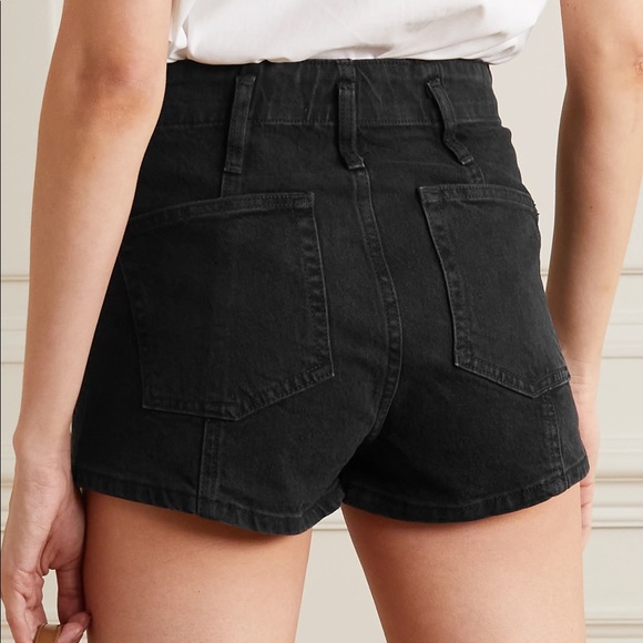 Reformation Eva shorts in black - Picture 8 of 9